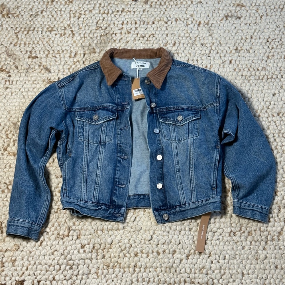 Reformation Madison Relaxed Jean Jacket